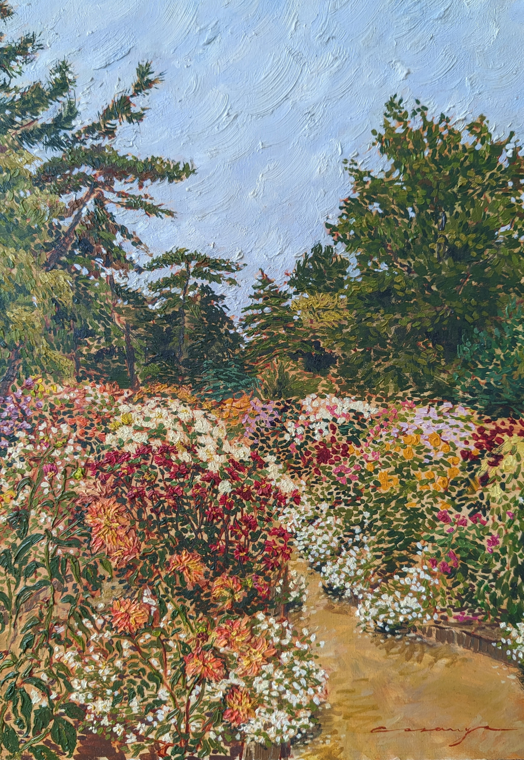 Parc Florale - Champ de Dahlias